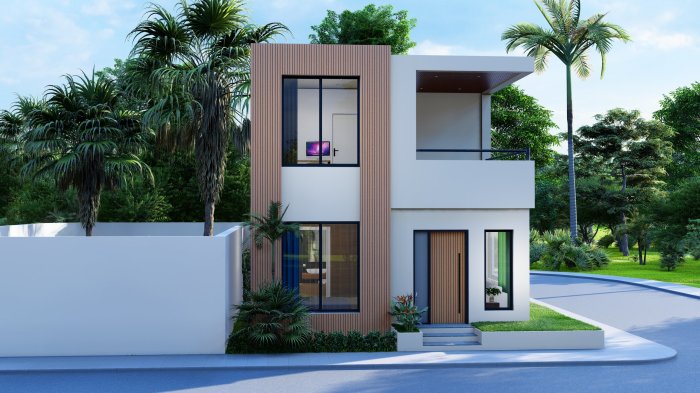 Desain rumah minimalis ukuran 6x8