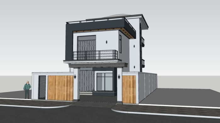 Desain rumah tanah 10x20