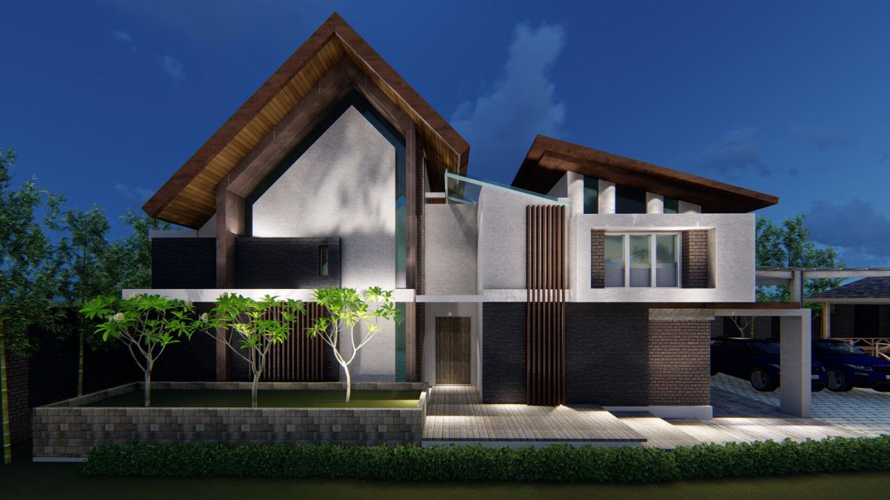 Desain rumah minimalis pontianak