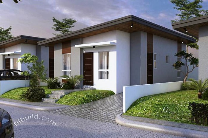 Desain rumah minimalis modern 7x14