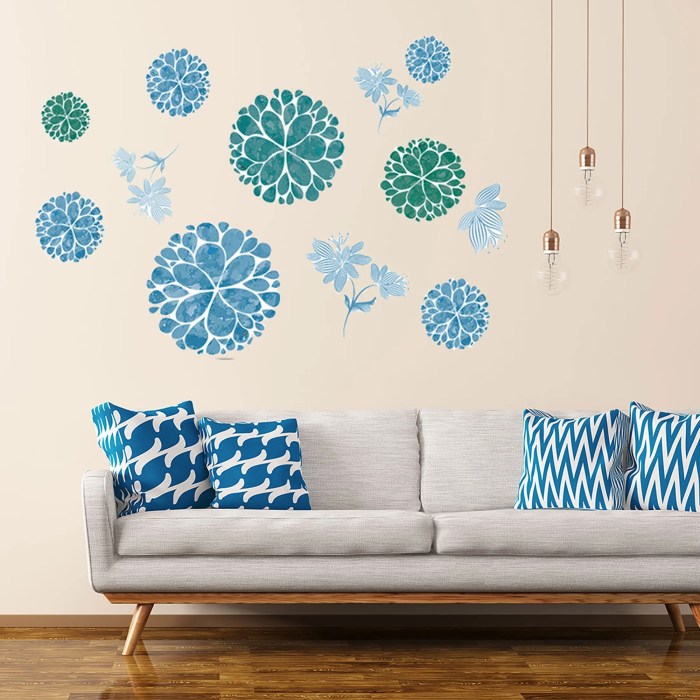 Room living wall decor ideas simple design cute apartment stickers decorating creative